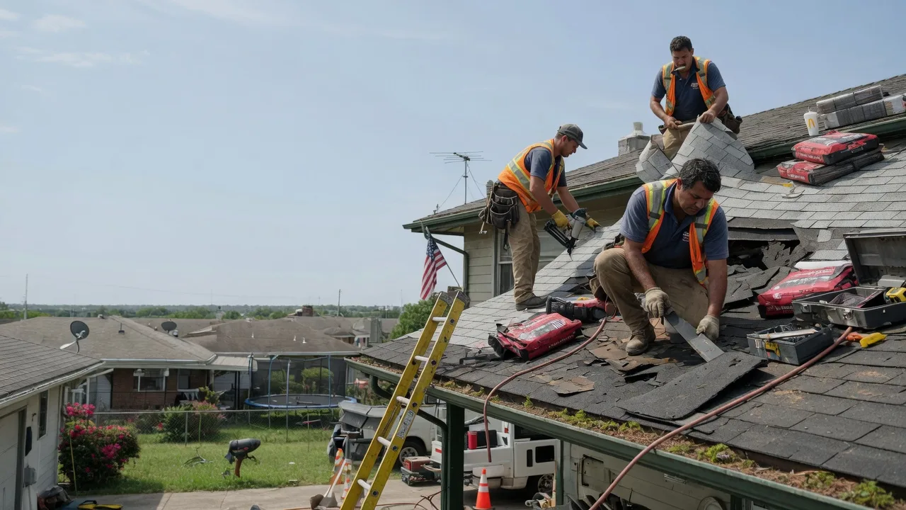 Roof Repair in Bluejacket, OK near me